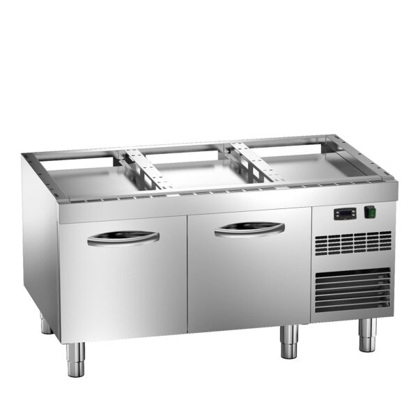 Angelo Po - 2SBRN2C - KÜHLTISCH -15°C ÷ -20°C - 2 GROSSE SCHUBLADEN
