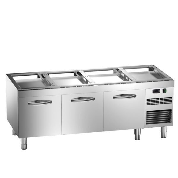 Angelo Po - 3SBRP3C - KÜHLTISCH  -2°C ÷ +10°C - 3 GROSSE SCHUBLADEN
