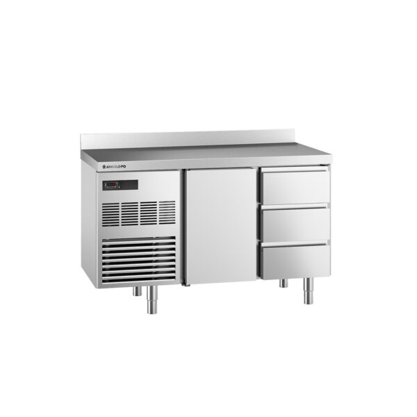 Angelo Po - 5MA13A - KÜHLTISCH 0 ÷ +10°C TIEFE 70 CM ARBEITSPLATTE MIT AUFKANTUNG