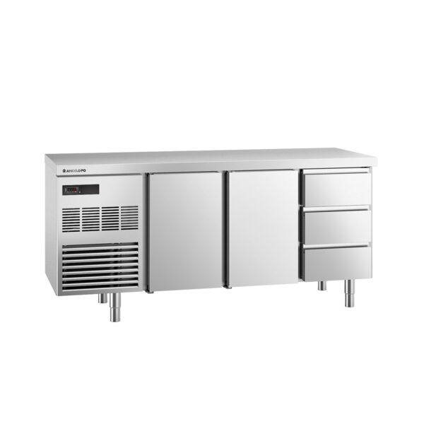 Angelo Po - 5MB13M - KÜHLTISCH 0 ÷ +10°C TIEFE 70 CM MIT ARBEITSPLATTE