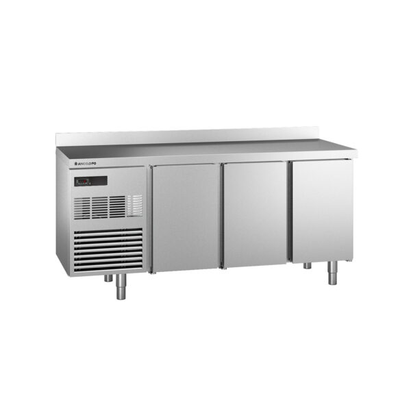 Angelo Po - 5MJBA - KÜHLTISCH 0 ÷ +10°C TIEFE 60 CM ARBEITSPLATTE MIT AUFKANTUNG