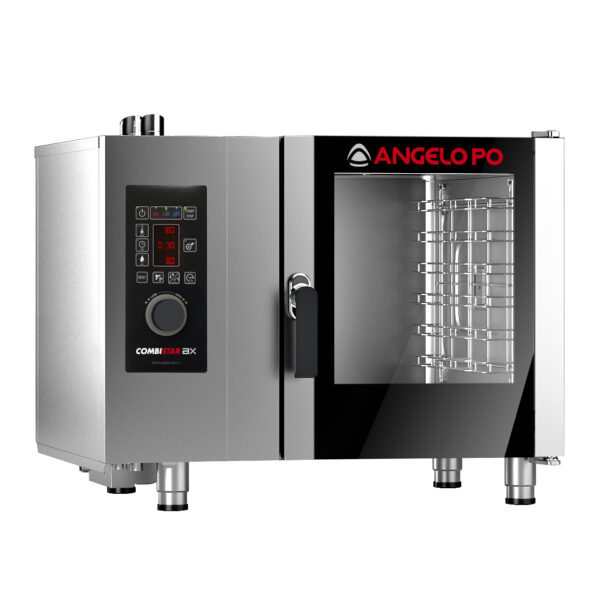 Angelo Po - BX61EW - ELEKTRISCHER KOMBI-DÄMPFER 6 X 1/1GN MIT AUTOMATISCHE WASCHEN-SYSTEM
