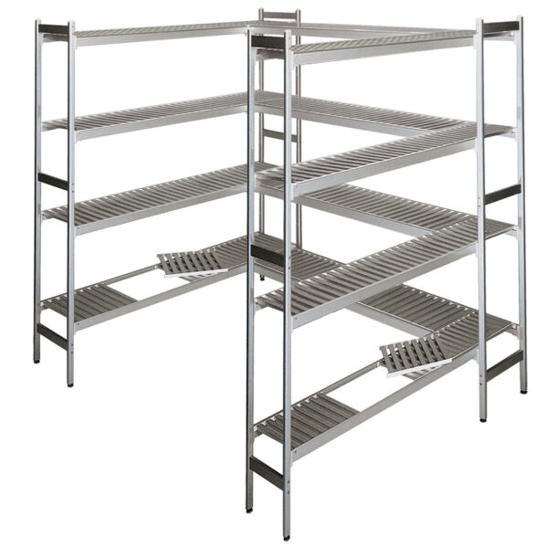 Angelo Po - KSA2428 - KOMPLETTES REGAL ZU KÜHLZELLE 3 SEITEN 243x283 CM