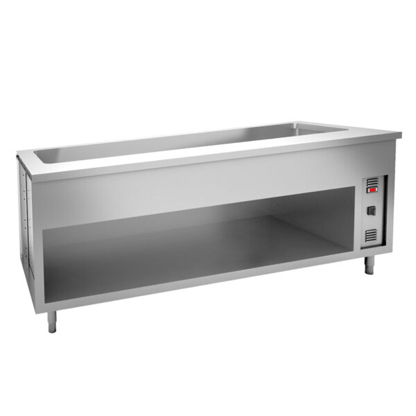 Angelo Po - SG6VB - BAIN-MARIE AUF OFFENEM SCHRANK - 6 GN