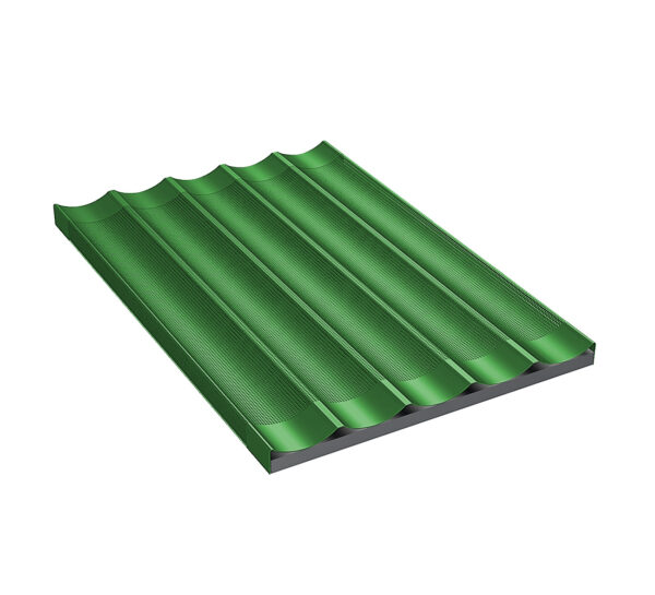 Angelo Po - T64BA - ANTIHAFTBESCHICHTETES BLECH 5 BAGUETTES 60X40 CM